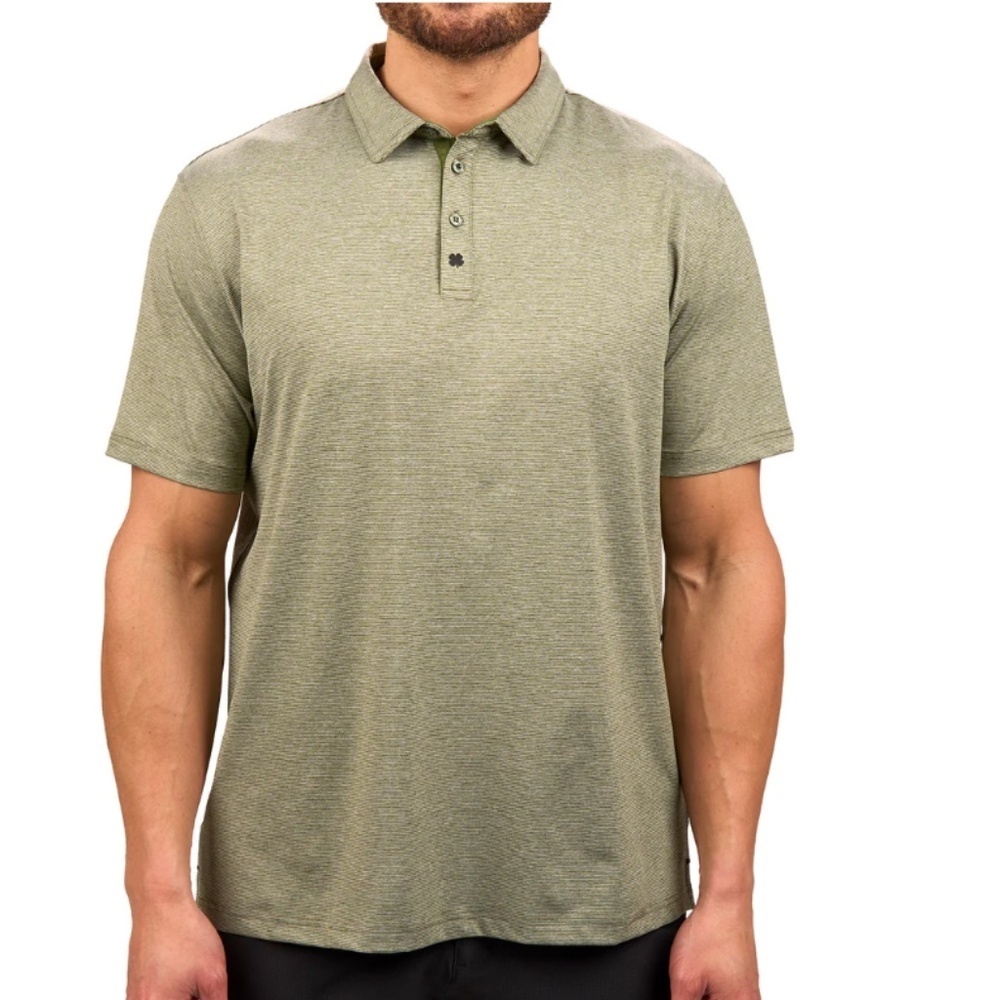 NEW Black Clover Polo XL Greyson Olive Tree